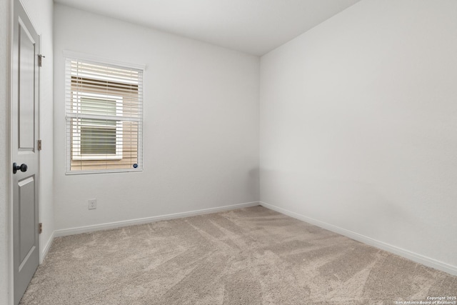 7415 Cheetah Pass, San Antonio, TX 78253 - spare room with baseboards and light carpet