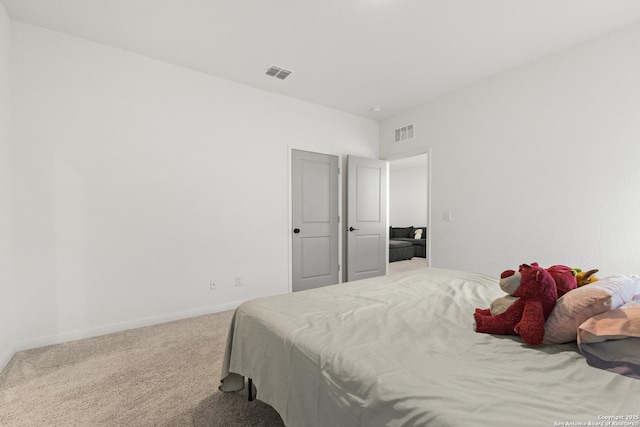 7415 Cheetah Pass, San Antonio, TX 78253 - bedroom featuring carpet flooring, visible vents, and baseboards