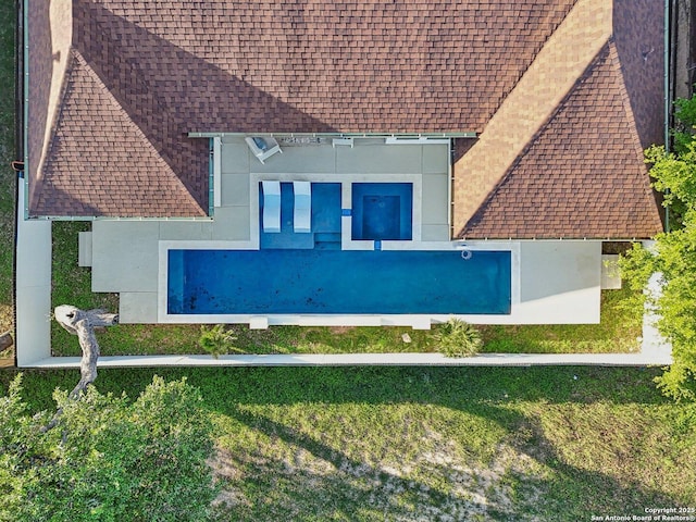 drone / aerial view