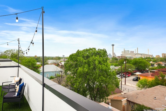 1019 S Hackberry, San Antonio, TX 78210 - balcony featuring a view of city