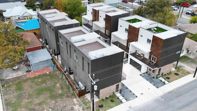 1019 S Hackberry, San Antonio, TX 78210 - aerial view with a residential view