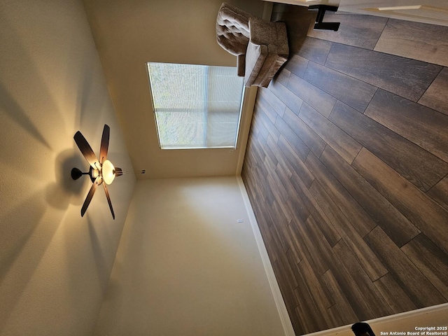 view of unfurnished living room