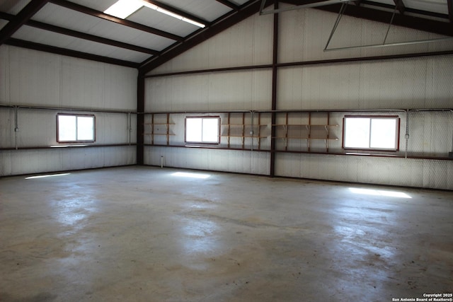 1844 Reeh Rd, Fredericksburg, TX 78624 - garage featuring metal wall