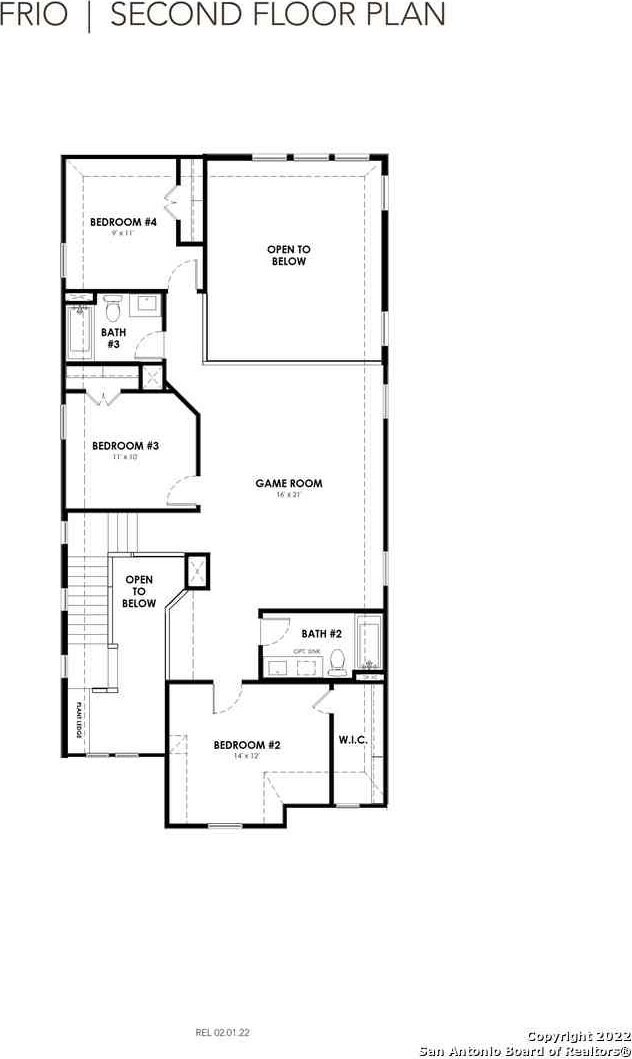 883 Casetta Trl, New Braunfels, TX 78130 - view of layout