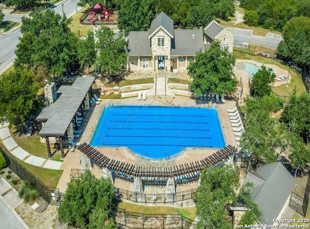 721 Brown Thrasher, San Antonio, TX 78253 - drone / aerial view