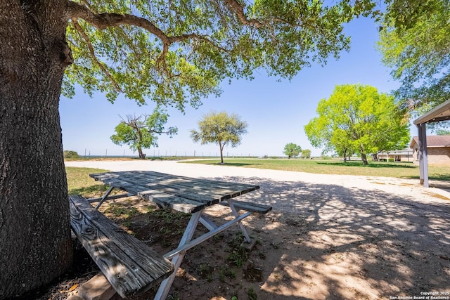 surrounding community featuring a yard