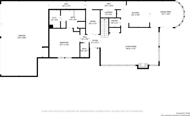 7350 Putter, San Antonio, TX 78244 - view of floor plan / room layout