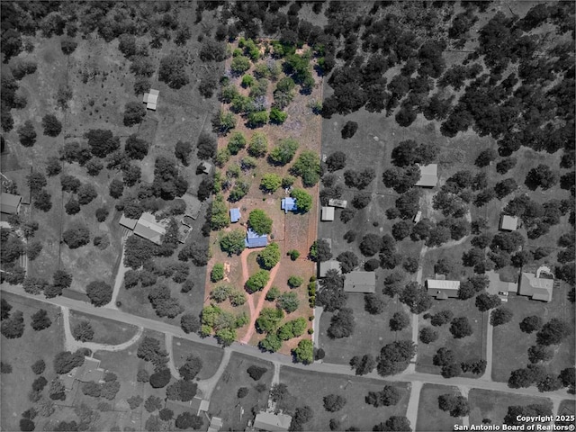 463 Woodland, Fredericksburg, TX 78624 - aerial view
