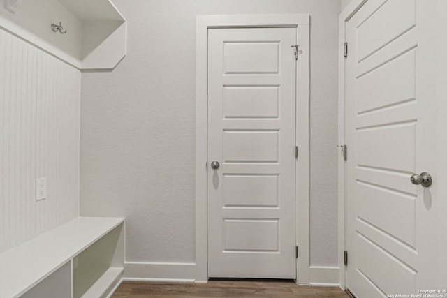 17114 Autry Fls, San Antonio, TX 78247 - mudroom with dark wood-style flooring