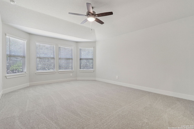 17114 Autry Fls, San Antonio, TX 78247 - empty room with light colored carpet and ceiling fan