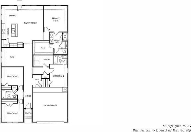 17114 Autry Fls, San Antonio, TX 78247 - view of home floor plan