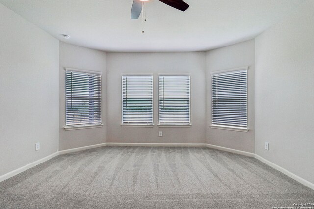 11534 Cottage Pt, San Antonio, TX 78254 - unfurnished room with carpet and a ceiling fan