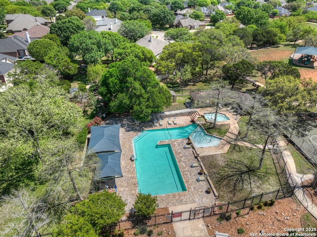 1780 Oak Frst, New Braunfels, TX 78132 - birds eye view of property