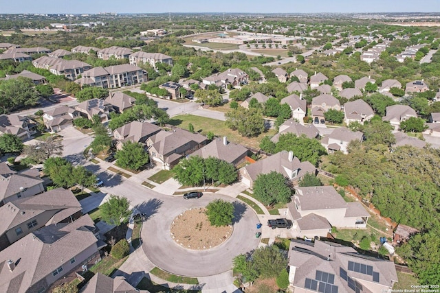 bird's eye view featuring a residential view