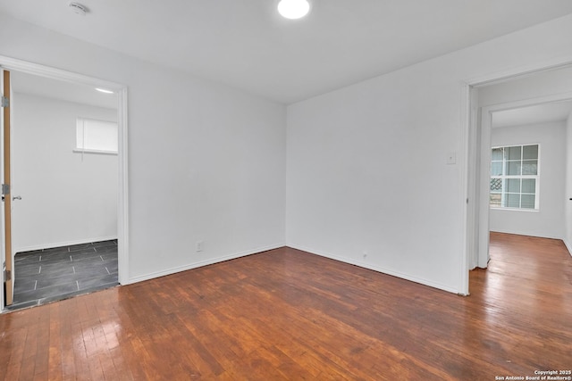 162 Birchwood, San Antonio, TX 78213 - spare room featuring hardwood / wood-style flooring and baseboards