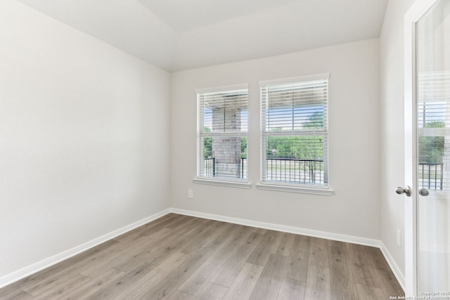10214 King Robert, San Antonio, TX 78239 - empty room with light wood-style floors and baseboards
