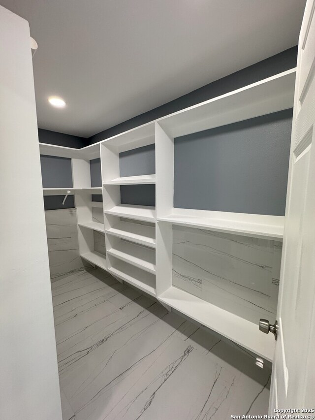 2410 Townbreeze, San Antonio, TX 78238 - spacious closet with marble finish floor