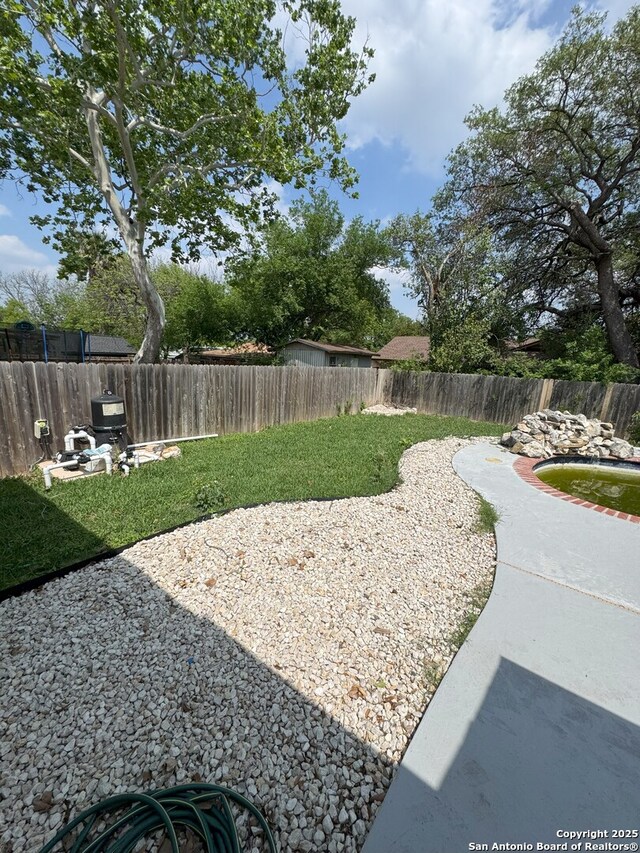 2410 Townbreeze, San Antonio, TX 78238 - view of yard featuring a patio and a fenced backyard