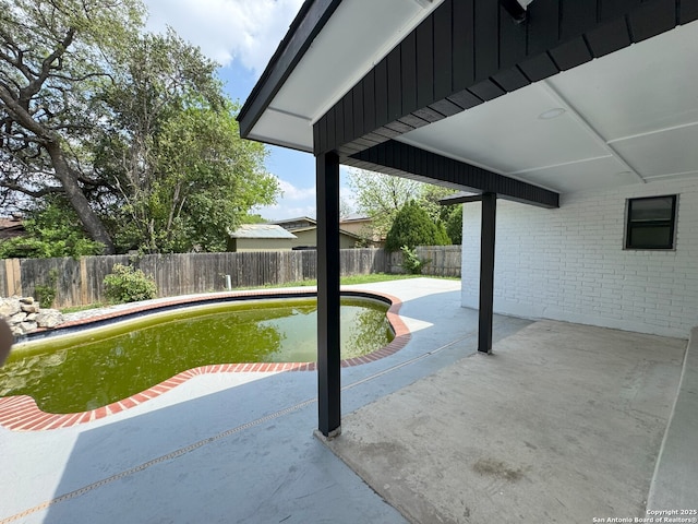 2410 Townbreeze, San Antonio, TX 78238 - view of patio / terrace featuring a fenced in pool and a fenced backyard