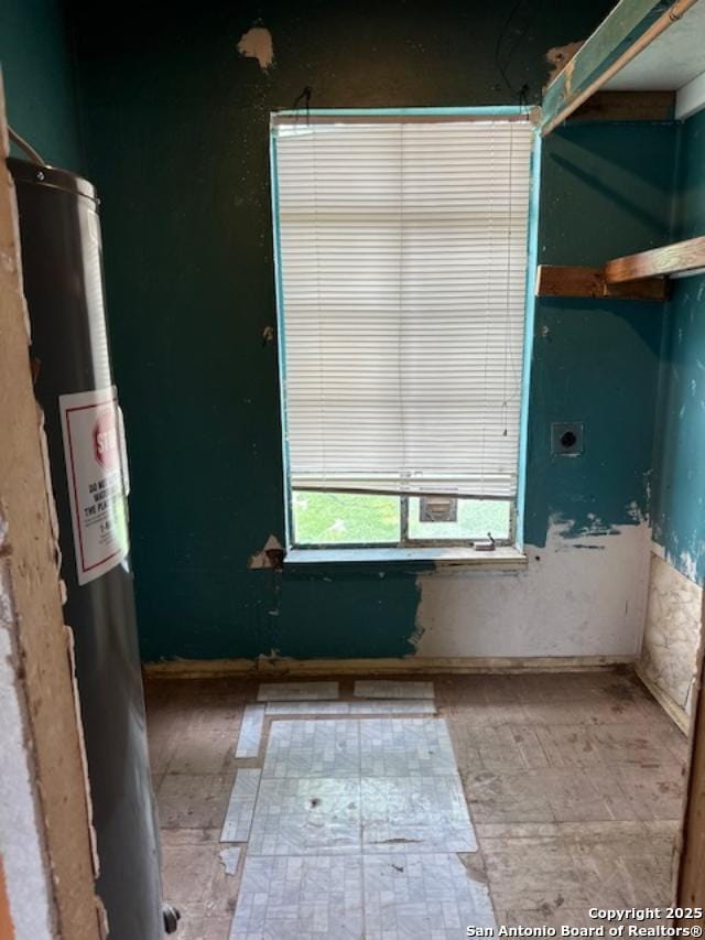 726 Southcross, San Antonio, TX 78211 - interior space featuring water heater