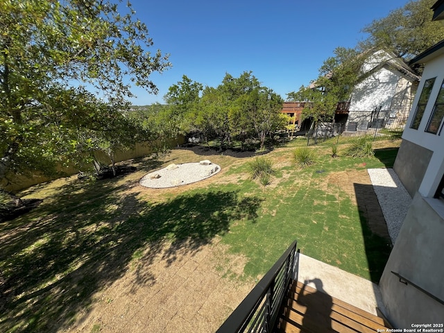 707 Lone Cir, San Antonio, TX 78260 - view of yard featuring fence
