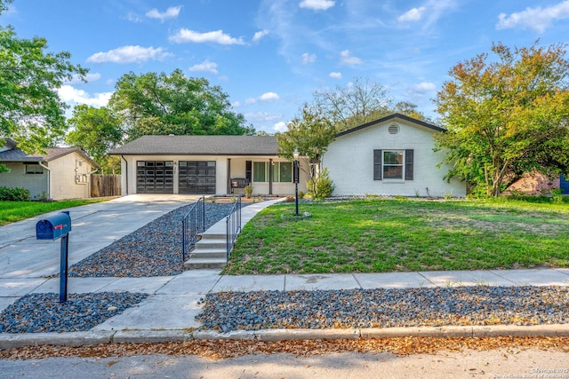 2727 Belvoir, San Antonio, TX 78230 - single story home featuring an attached garage, driveway, and a front lawn