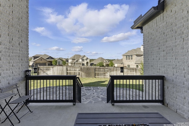 1105 Limestone, New Braunfels, TX 78132 - balcony featuring a residential view and a patio