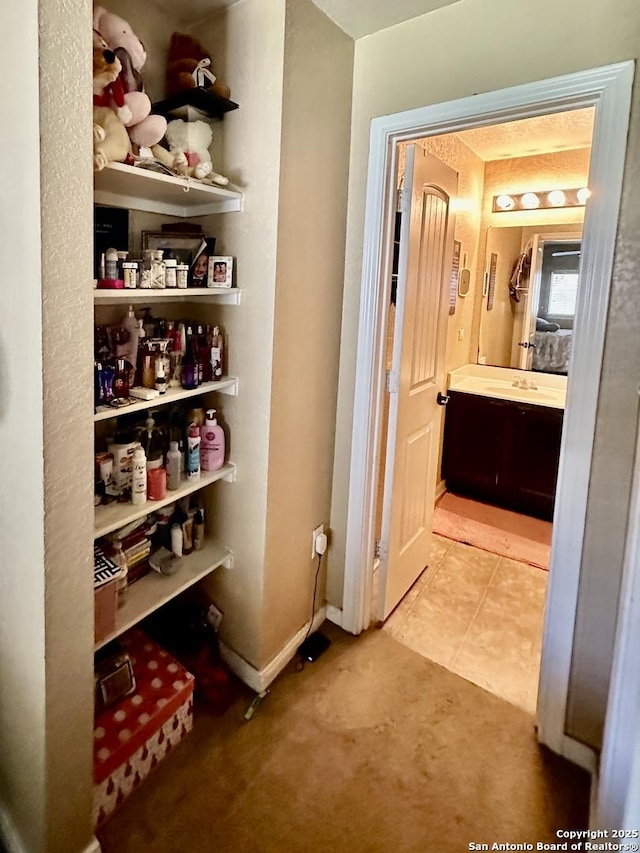view of pantry