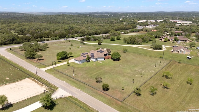 drone / aerial view