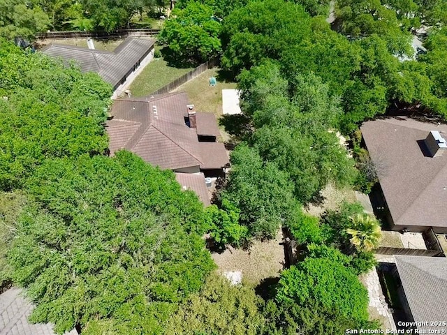 drone / aerial view