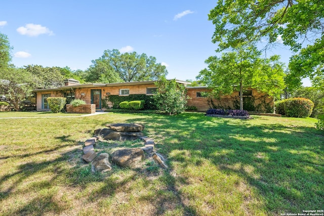 800 Eventide, Terrell Hills, TX 78209 - view of yard