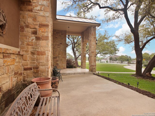 224 E Copper Trce, New Braunfels, TX 78132 - view of patio