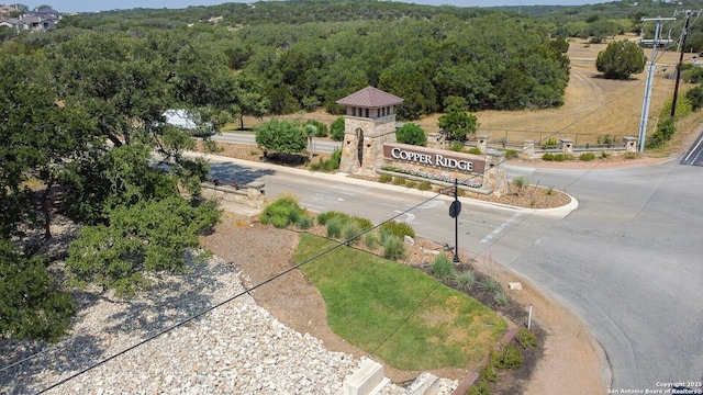 224 E Copper Trce, New Braunfels, TX 78132 - drone / aerial view with a wooded view