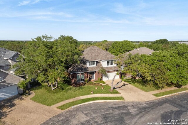 2047 Thicket Trail Dr, San Antonio, TX 78248 - drone / aerial view