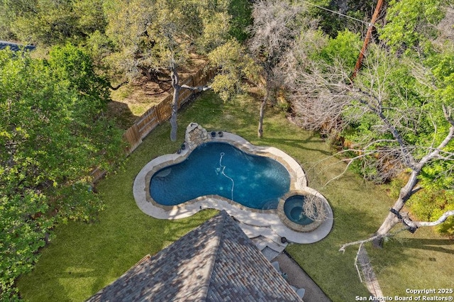 2047 Thicket Trail Dr, San Antonio, TX 78248 - aerial view
