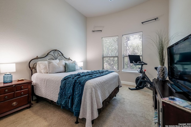 4111 Monteverde Run, San Antonio, TX 78261 - bedroom with baseboards and light carpet