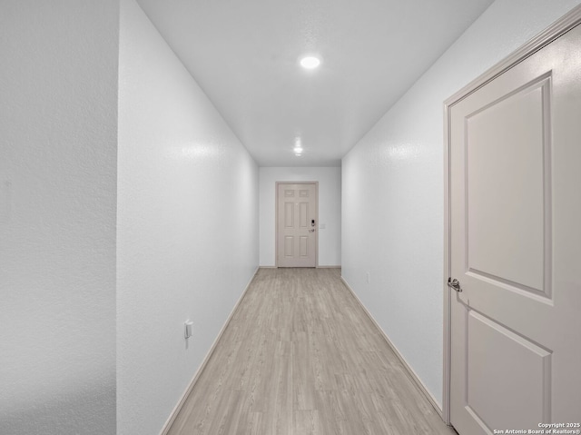603 Vermilion, San Antonio, TX 78221 - hall featuring light wood-type flooring and baseboards