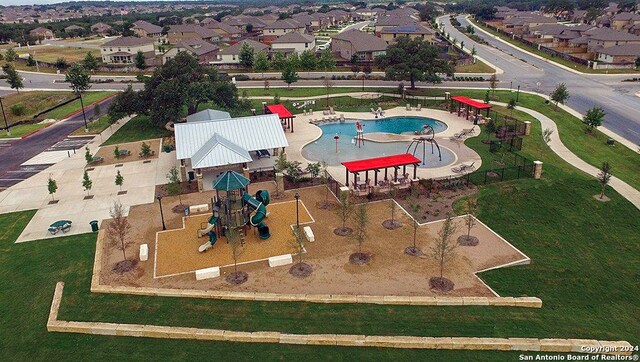 1147 Andean Emerald, San Antonio, TX 78253 - aerial view with a residential view