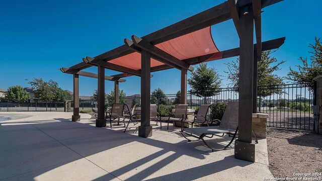 1147 Andean Emerald, San Antonio, TX 78253 - view of patio / terrace featuring fence