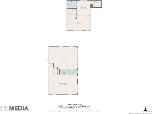 643 Terrell Rd, Terrell Hills, TX 78209 - floor plan / room layout