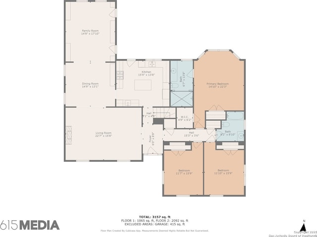 643 Terrell Rd, Terrell Hills, TX 78209 - property floor plan