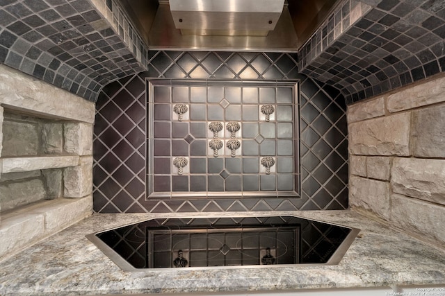 view of room details