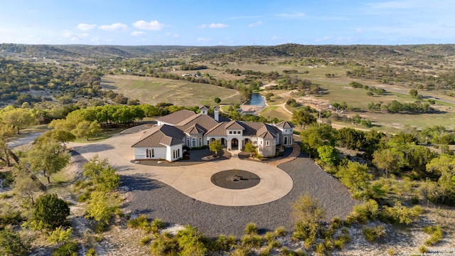 drone / aerial view