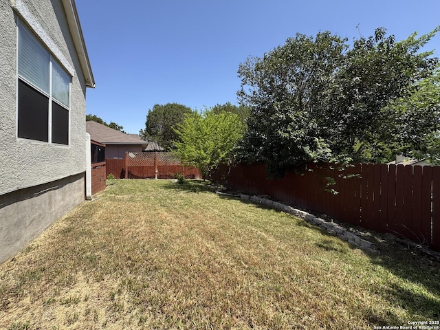 8418 Hera, Universal City, TX 78148 - view of yard with a fenced backyard