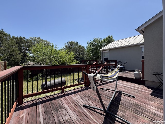 8418 Hera, Universal City, TX 78148 - view of deck