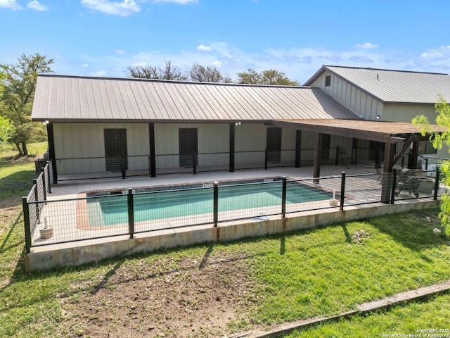 723 Tierra Linda, Concan, TX 78838 - pool with a patio and a yard