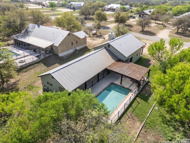 723 Tierra Linda, Concan, TX 78838 - birds eye view of property
