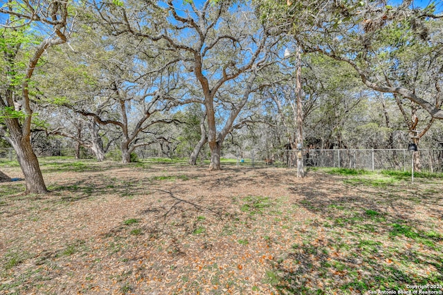 21440 Fm 306, Canyon Lake, TX 78133 - view of yard with fence