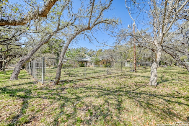 21440 Fm 306, Canyon Lake, TX 78133 - view of yard featuring fence