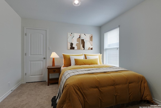 8732 Ironwood Hl, San Antonio, TX 78254 - bedroom with baseboards and light carpet